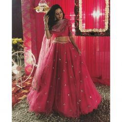 Pink Color Lehenga Choli